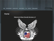 Tablet Screenshot of bravosecurityschool.com